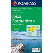 239 Ibiza Formentera Kompass Wanderkarte